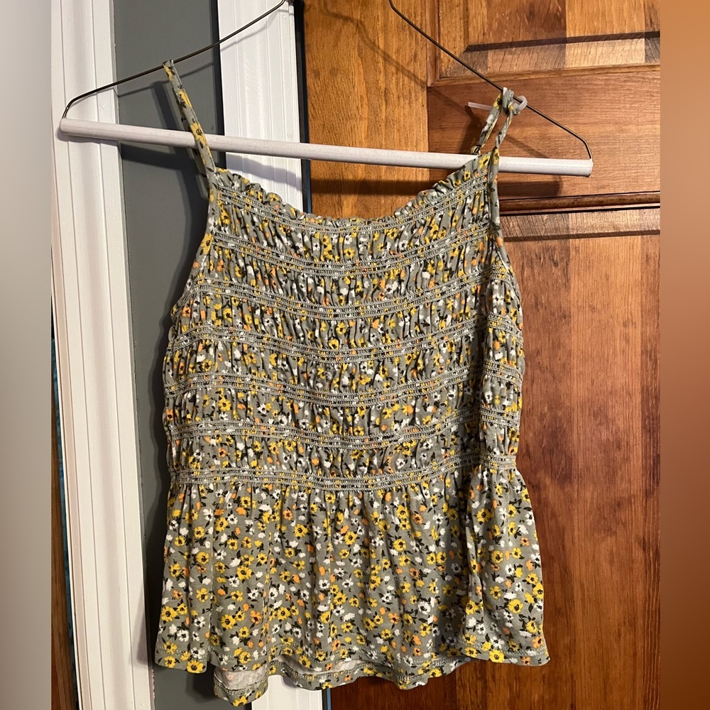 SO Floral Halter Top